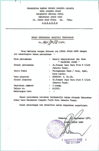 Deed of Establishment